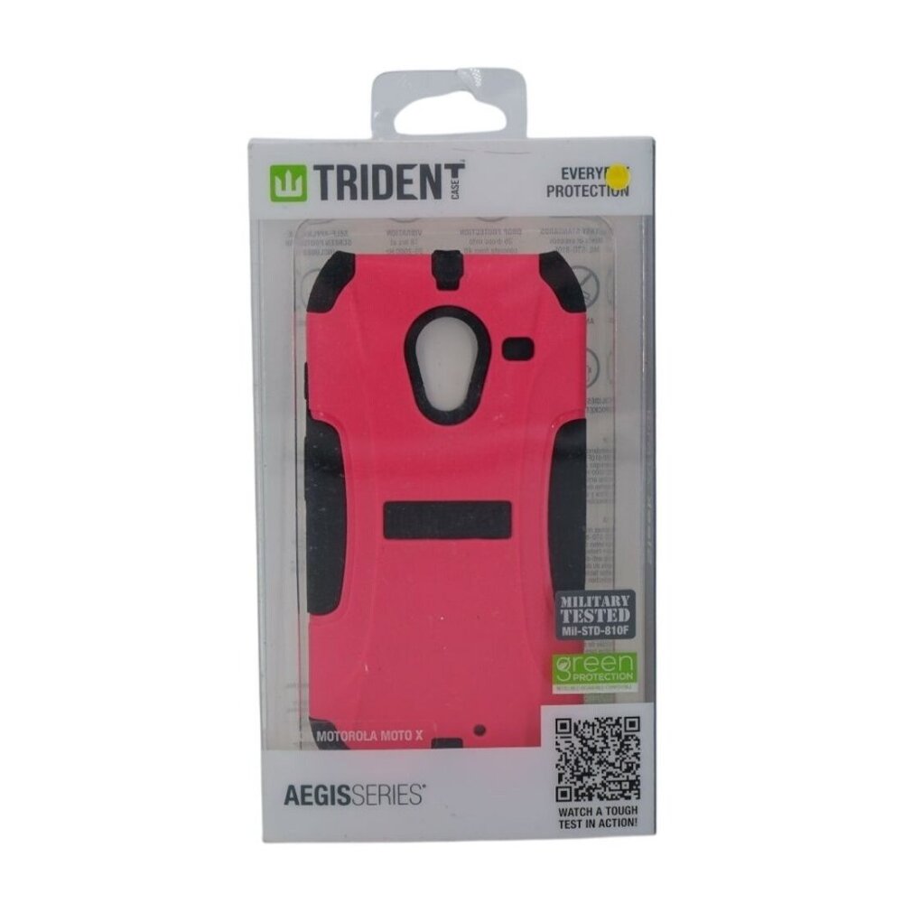 Trident Aegis Series Military-Tested Protection Case for Motorola Moto X – Pink/